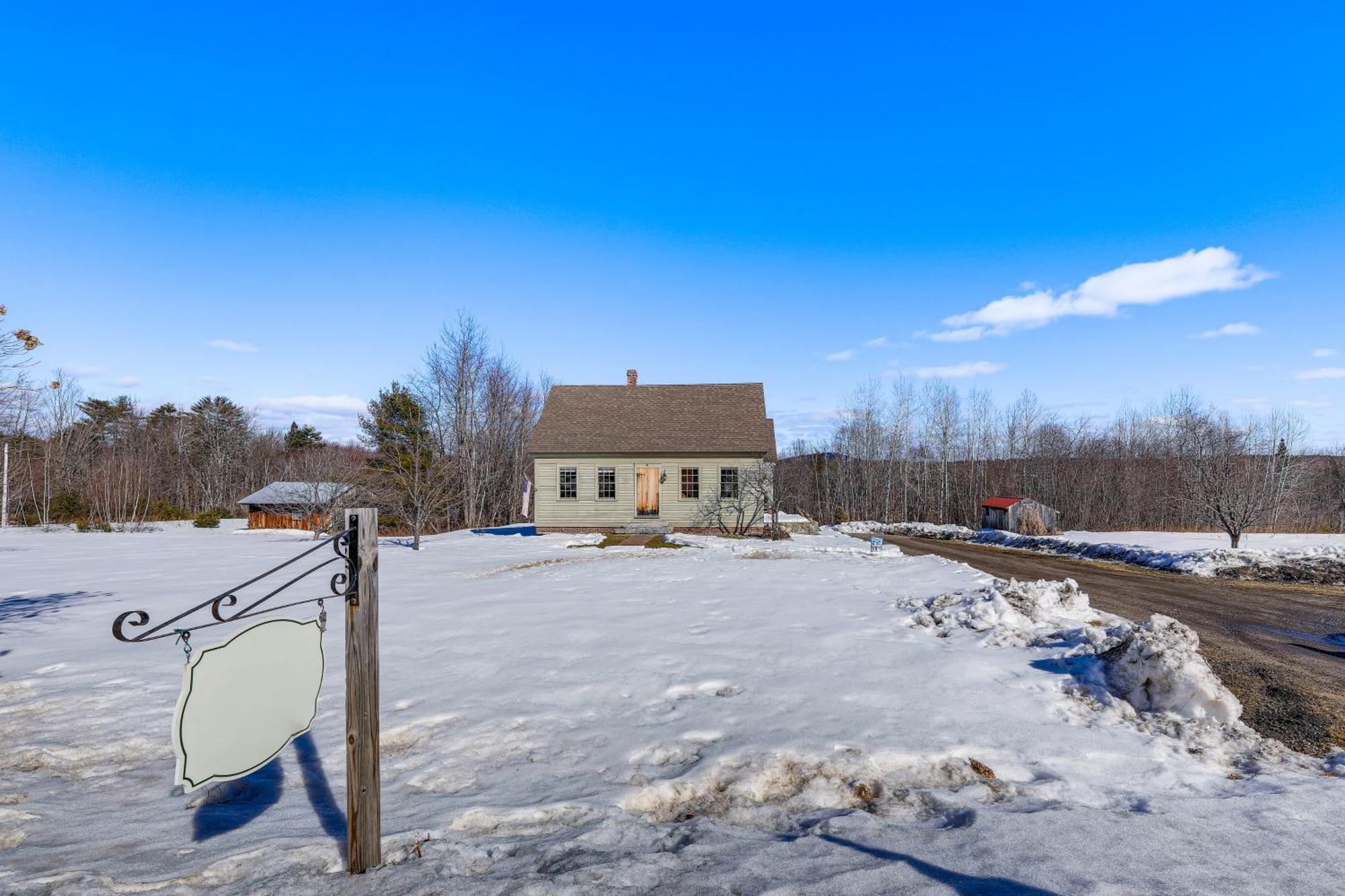 Charming Lovell Farmhouse - 17 Acres With Mtn Views! Villa Exterior photo